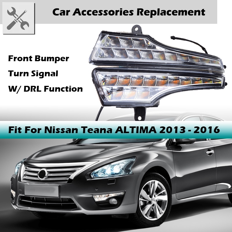 Fit For Nissan Teana ALTIMA 2013 2014 2015 2016 DRL Daytime Running