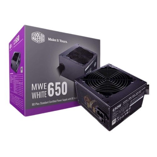 Cooler Master MWE Bronze v2 230V 650W PSU - MPE-6501-ACABW-BUK | Shopee ...