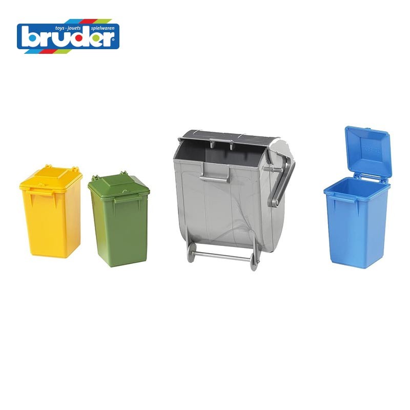 Aohcae Car Bin (Set Of 4), Portable Car Trash Can With Lid+1Collapsible