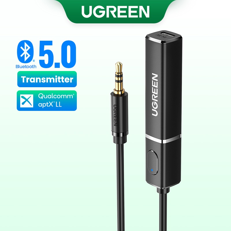 UGREEN Bluetooth Transmitter 5.0 4.2 Dual Link Audio Adapter with