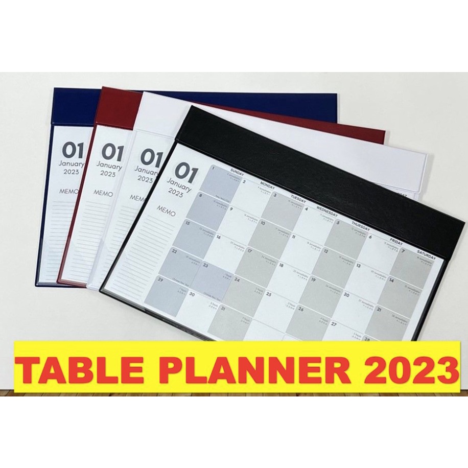 Table Planner 2025 & 2025 Planner for Jan Dec 2025 & 2025 Shopee