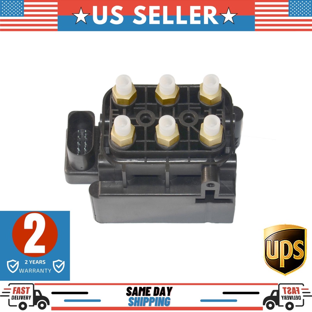 AP01 Air Suspension Compressor Solenoid Valve Block For Audi Q7 Porsche ...