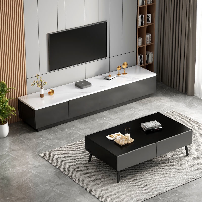 TV Modern Minimalist Living Room TV Stand Small Apartment Floor