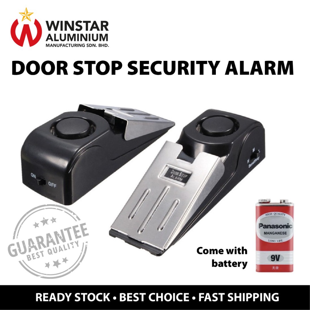 Door Stop Security Alarm, Loud Sound Alert! | Shopee Malaysia