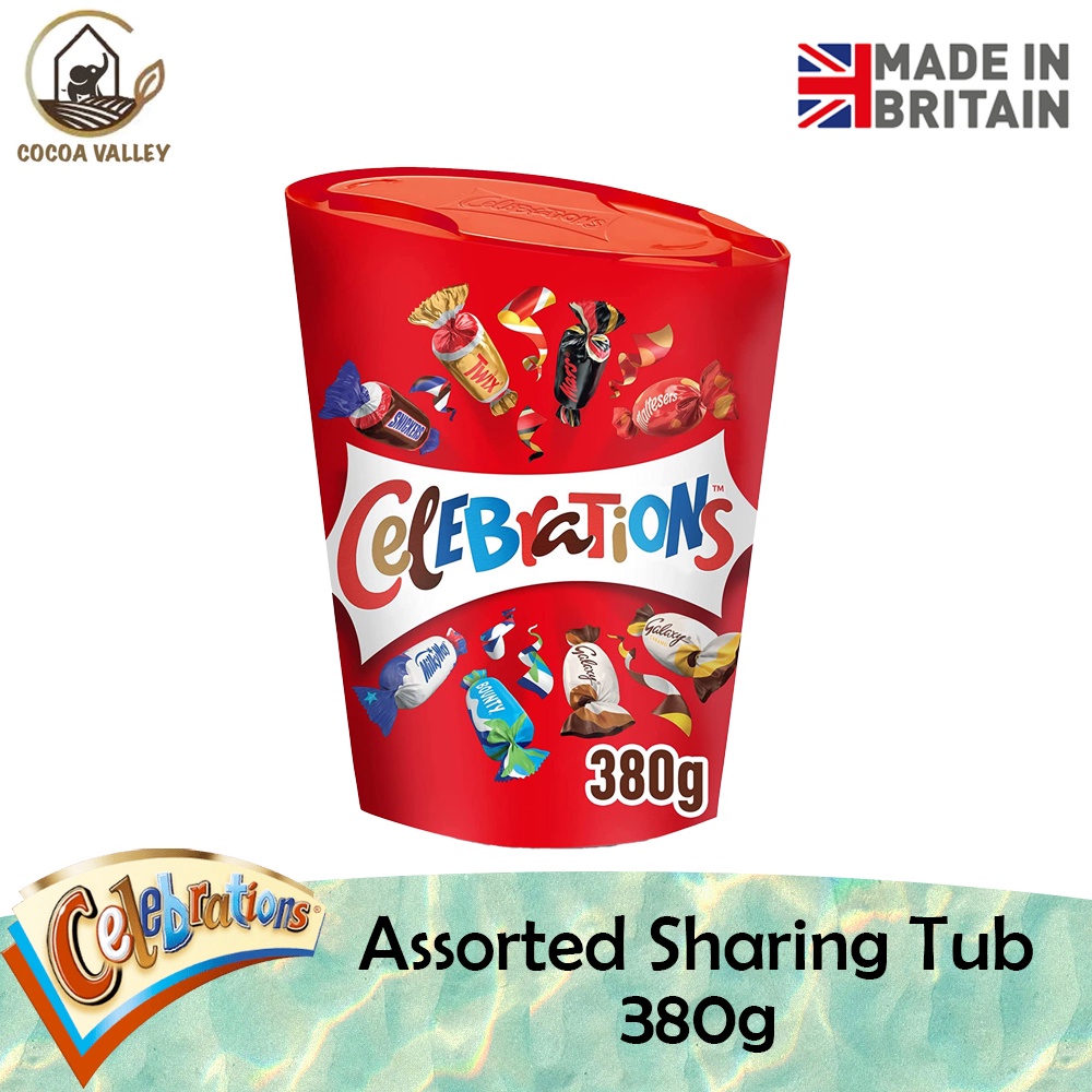 Celebrations Assorted Sharing Tub 380g Shopee Malaysia