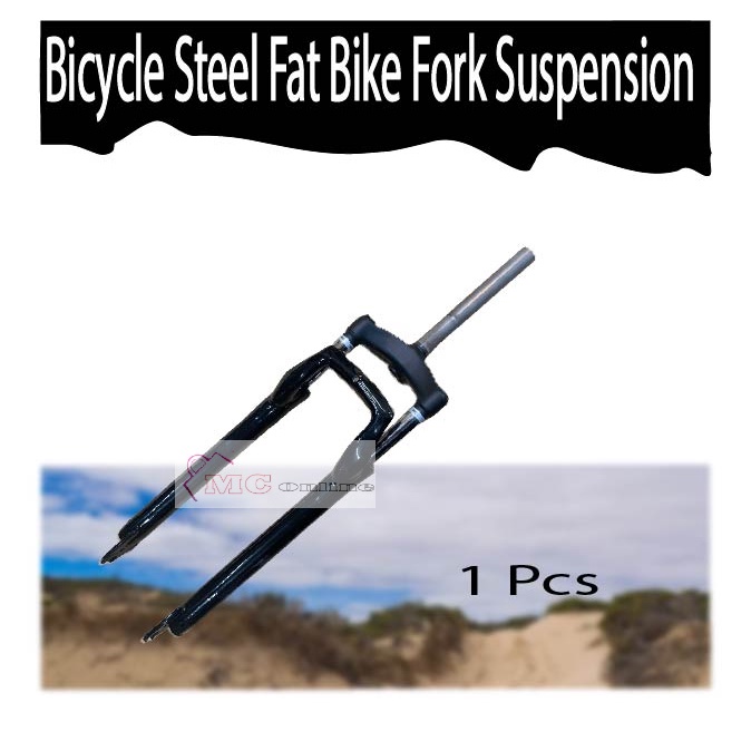 steel fat tire fork
