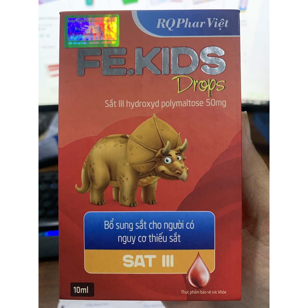 Fe KIDS Drip Iron Is Good For Preventing Iron Deficiency, Anemia