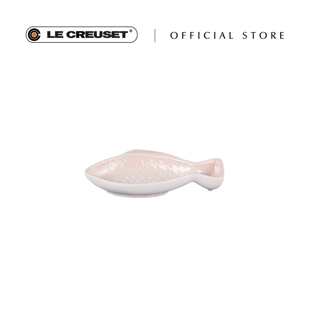 Le Creuset Stoneware Small Fish Dish 90ml - Shell Pink | Shopee Malaysia