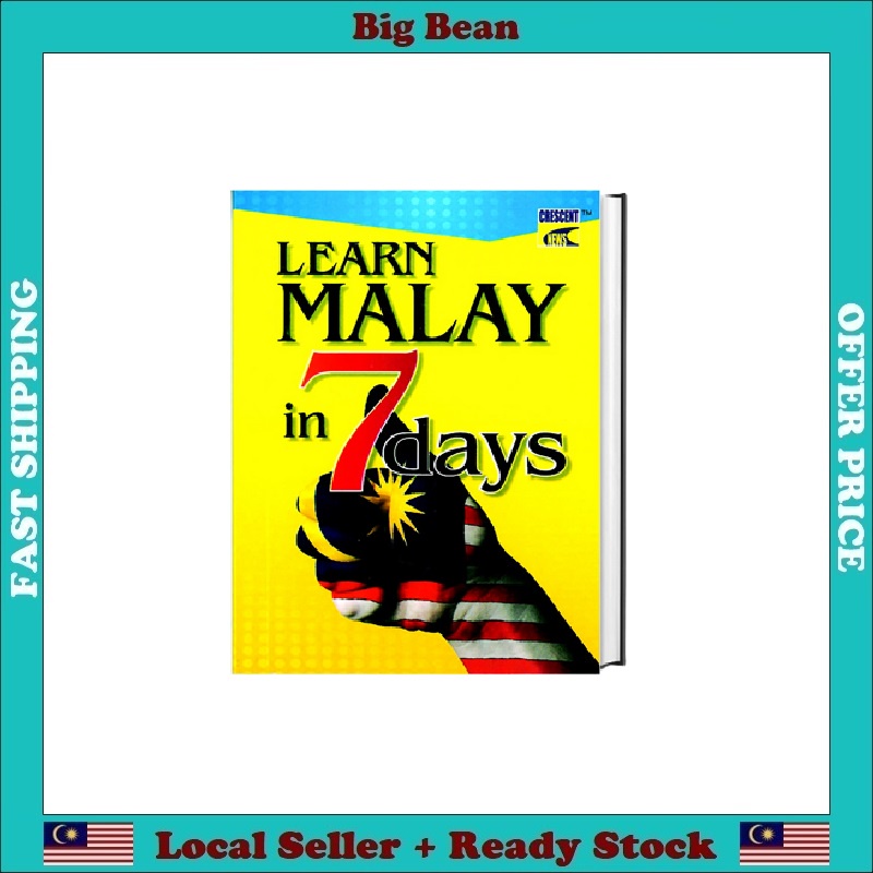 Buku Mempelajari Bahasa Melayu Dalam 7 Hari | Learn Malay in 7 Days ...