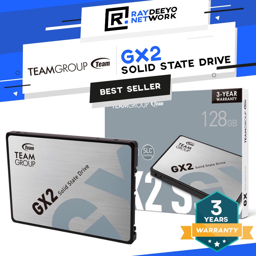 TeamGroup GX2 SSD 256GB/512GB/1TB Solid State Drive [2.5"/Speeds up to