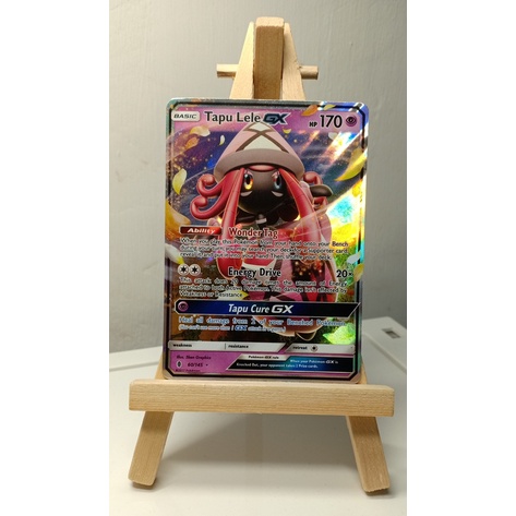 (ENGLISH Version) Pokemon TCG | Grade B | Tapu Lele GX (60/145) Ultra ...