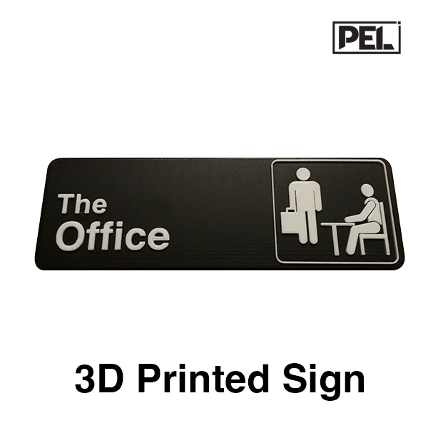 3D Printed The Office Wall Sign Shopee Malaysia