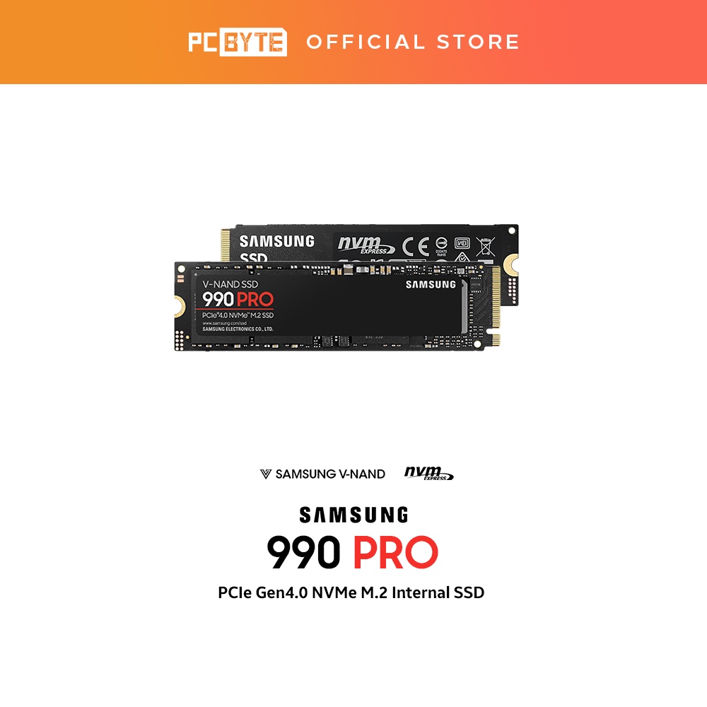 Samsung 990 Pro Gen4 NVMe M.2 Internal SSD - 1TB/2TB | Shopee Malaysia