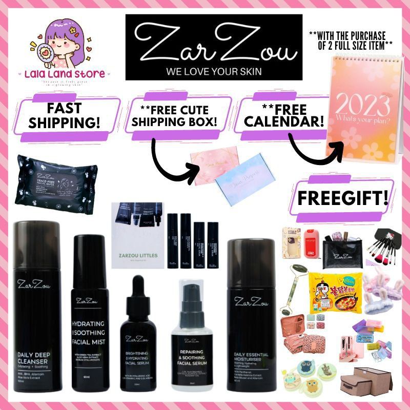 ZARZOU BHS SERUM RSS SERUM DDC CLEANSER DEM MOISTURISER | Shopee Malaysia