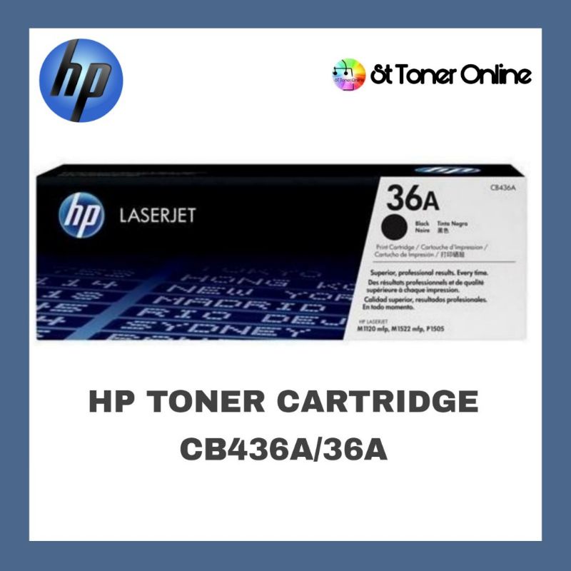 HP CB436A/36A Original Toner Cartridge | Shopee Malaysia