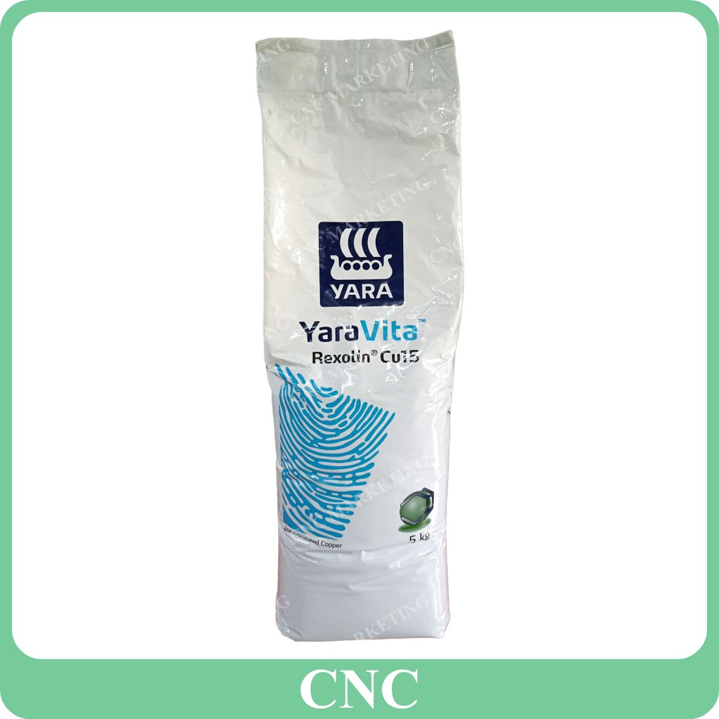 5KG Yara Rexolin CU15 Copper Kuprum (EDTA CU) Micronutrients Baja Foliar Hydroponic Fertilizer