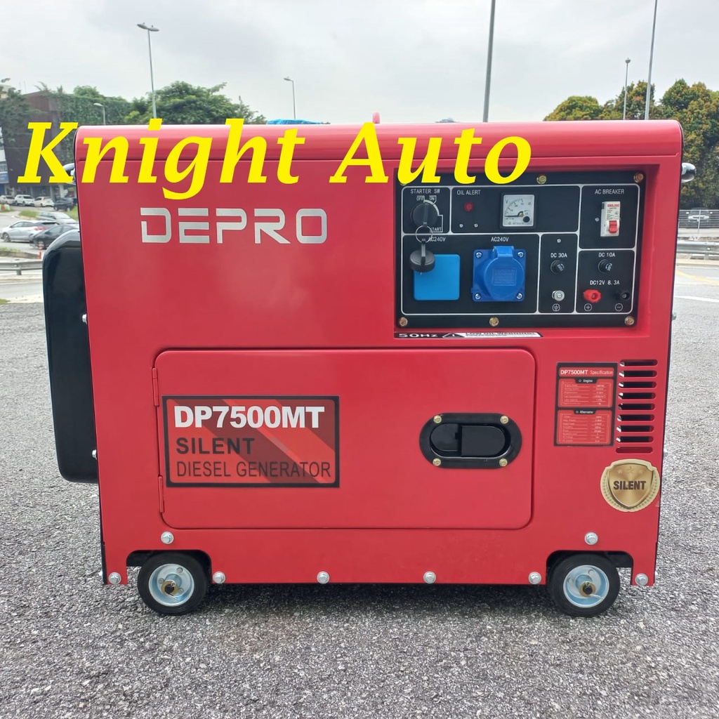 DEPRO DP7500MT Diesel Silent Generator 5kW J009 ID34056 | Shopee Malaysia