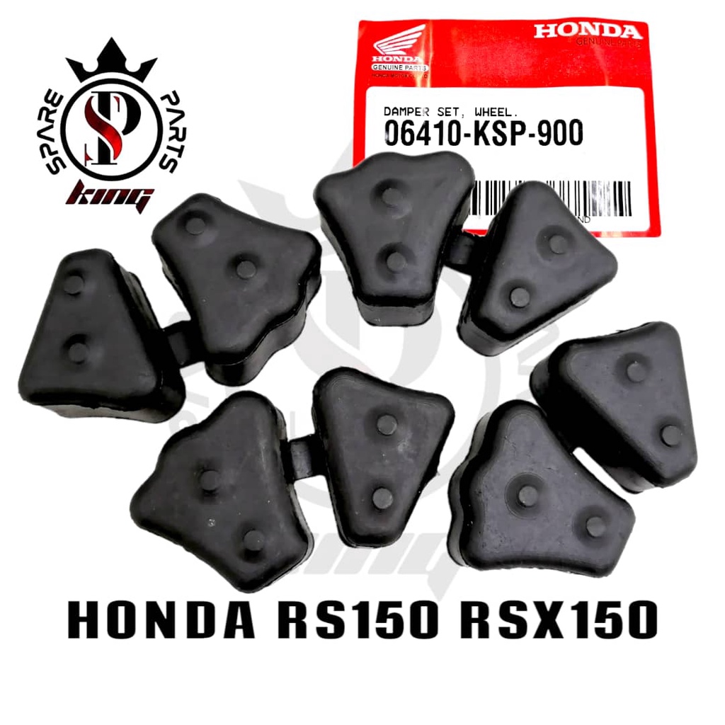 Ori Thailand Honda Rs150 Rs 150 Rsx150 Rsx 150 Hub Rubber Set Damper Hub Getah Hub Sprocket Set 3584