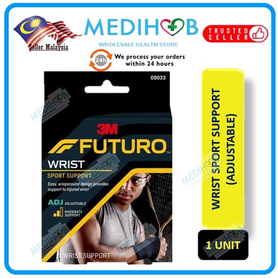 Futuro Wrist Support Strap Adjustable Beige