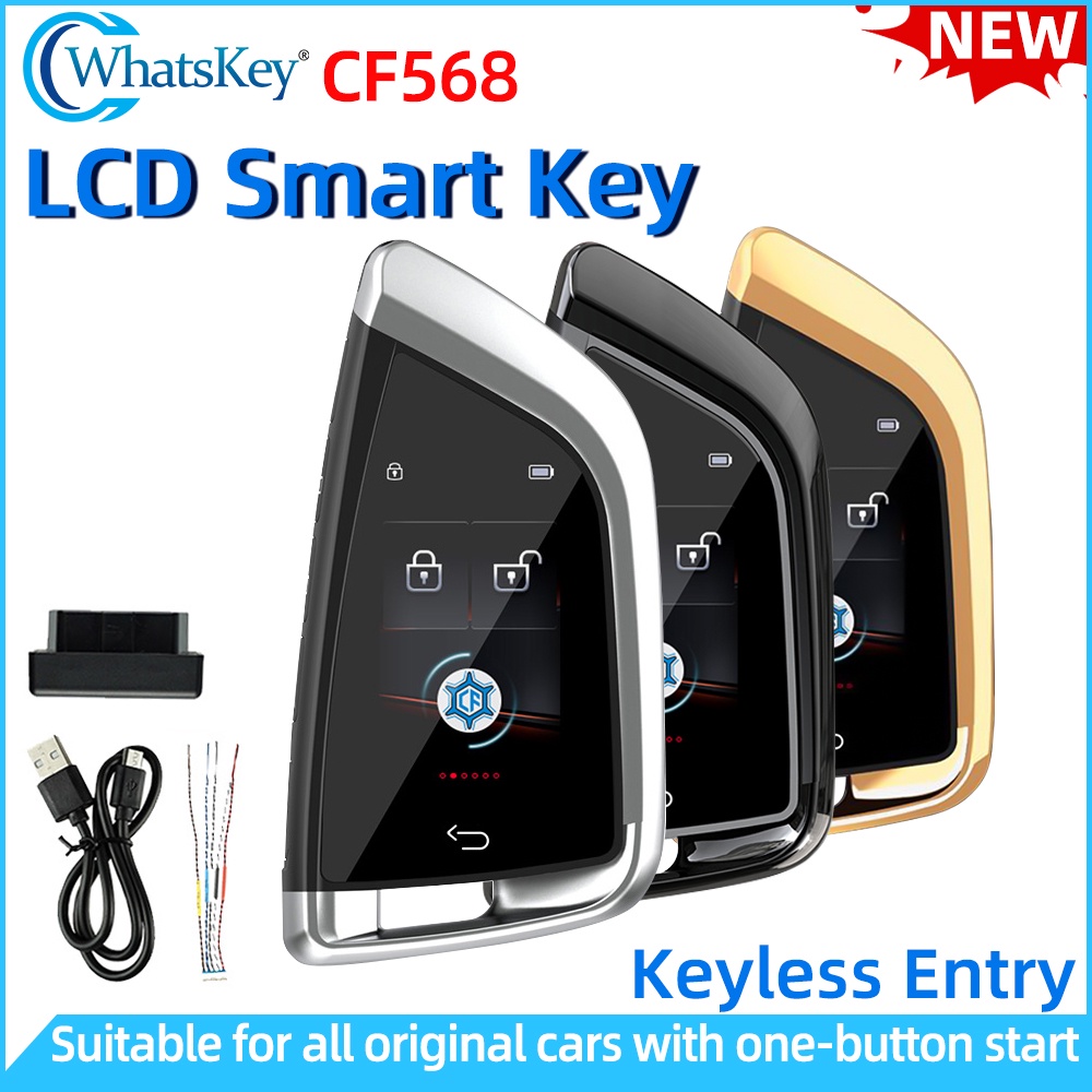 English/Korean CF568 Universal Modified Smart LCD Key Screen With OBD ...