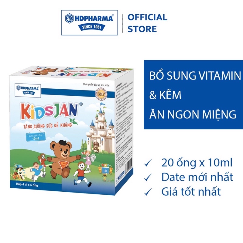 Kidsjan Strengthens Resistance Supplement Amino Acid And Zinc