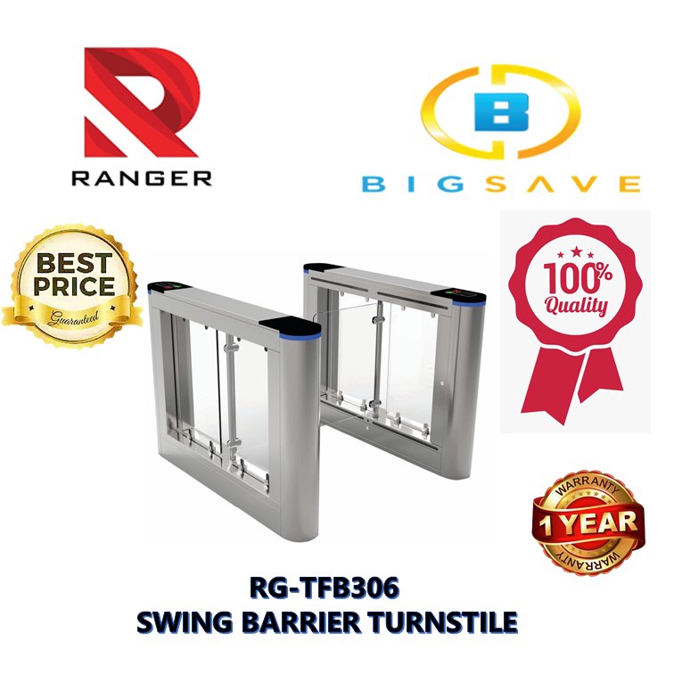 RANGER RG-TFB306 SWING BARRIER TURNSTILE | Shopee Malaysia