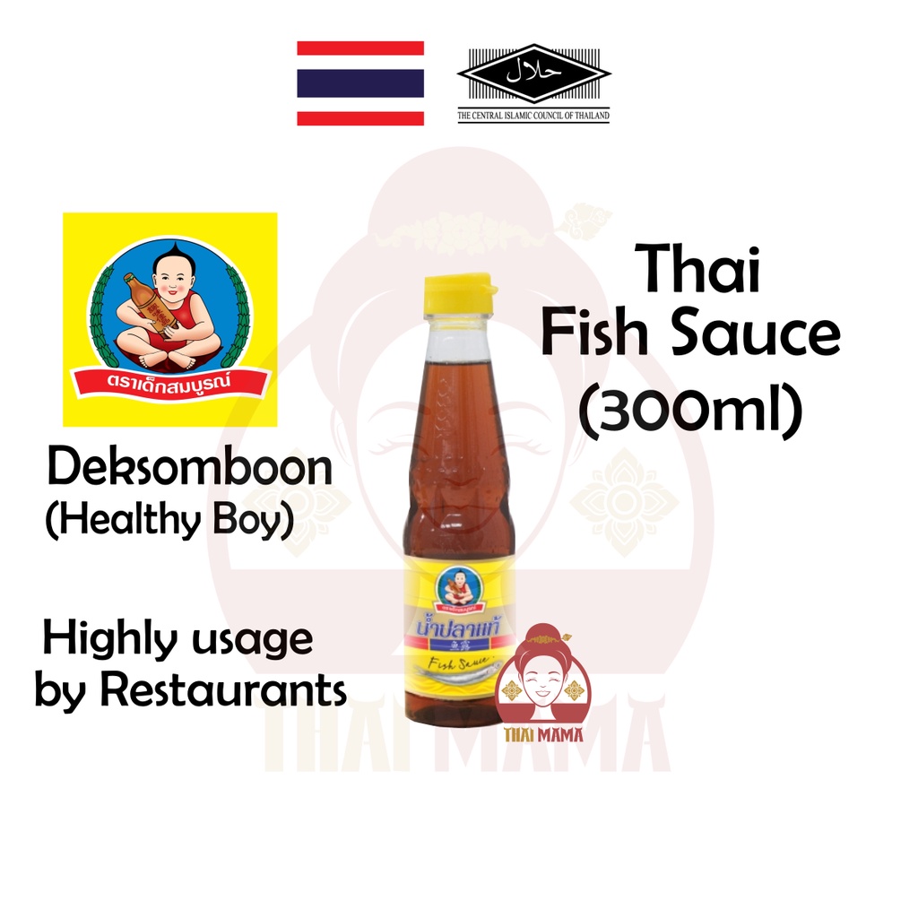 Healthy Boy Brand Fish Sauce 300ml [Halal] Deksomboon Shopee Malaysia
