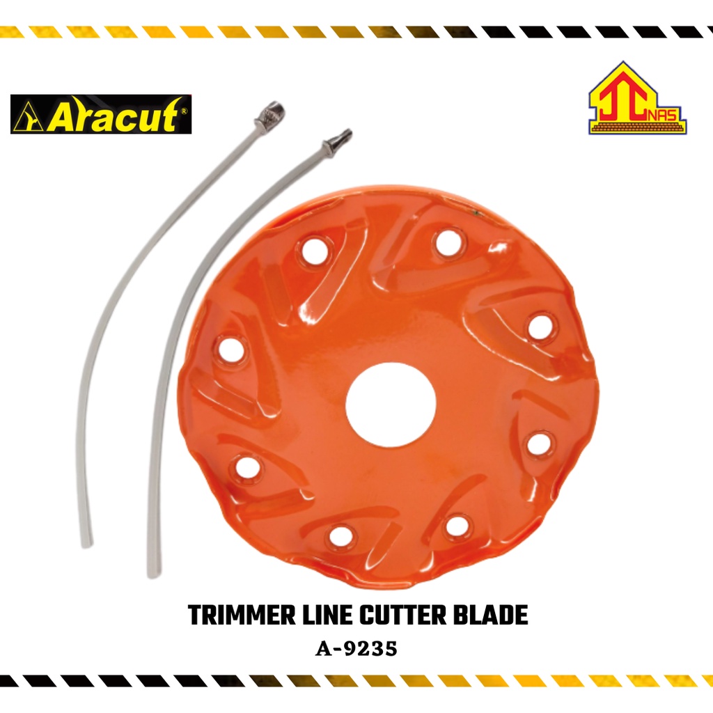 ARACUT A9235 High Quality Trimmer Line Cutter Blade / Piring Mesin Rumput / Bilah Mesin Rumput