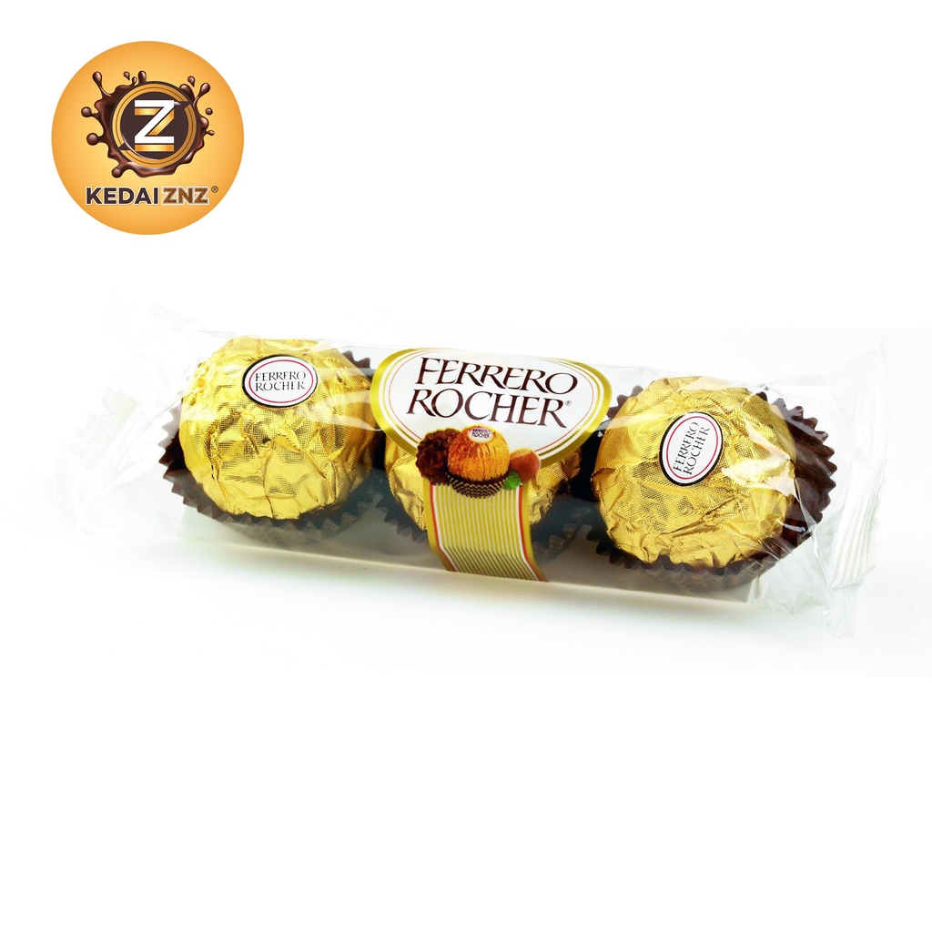 Chocolate FERRERO ROCHER T3 37.5g Coklat | Shopee Malaysia