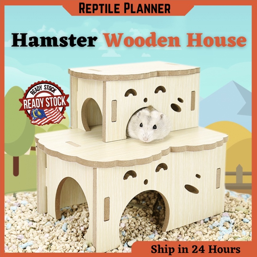 A closer look at Small Log Hamster Lodge Sets DIY