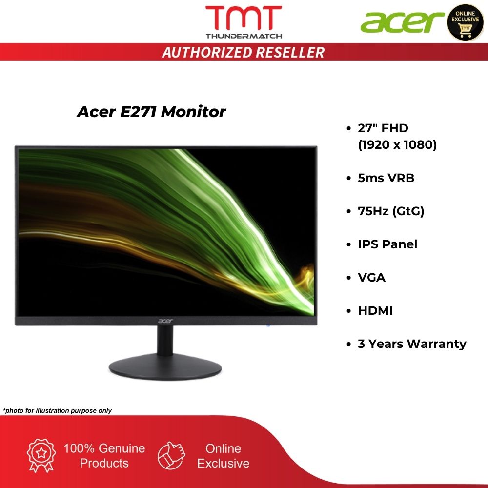 Acer E271 Monitor | 27