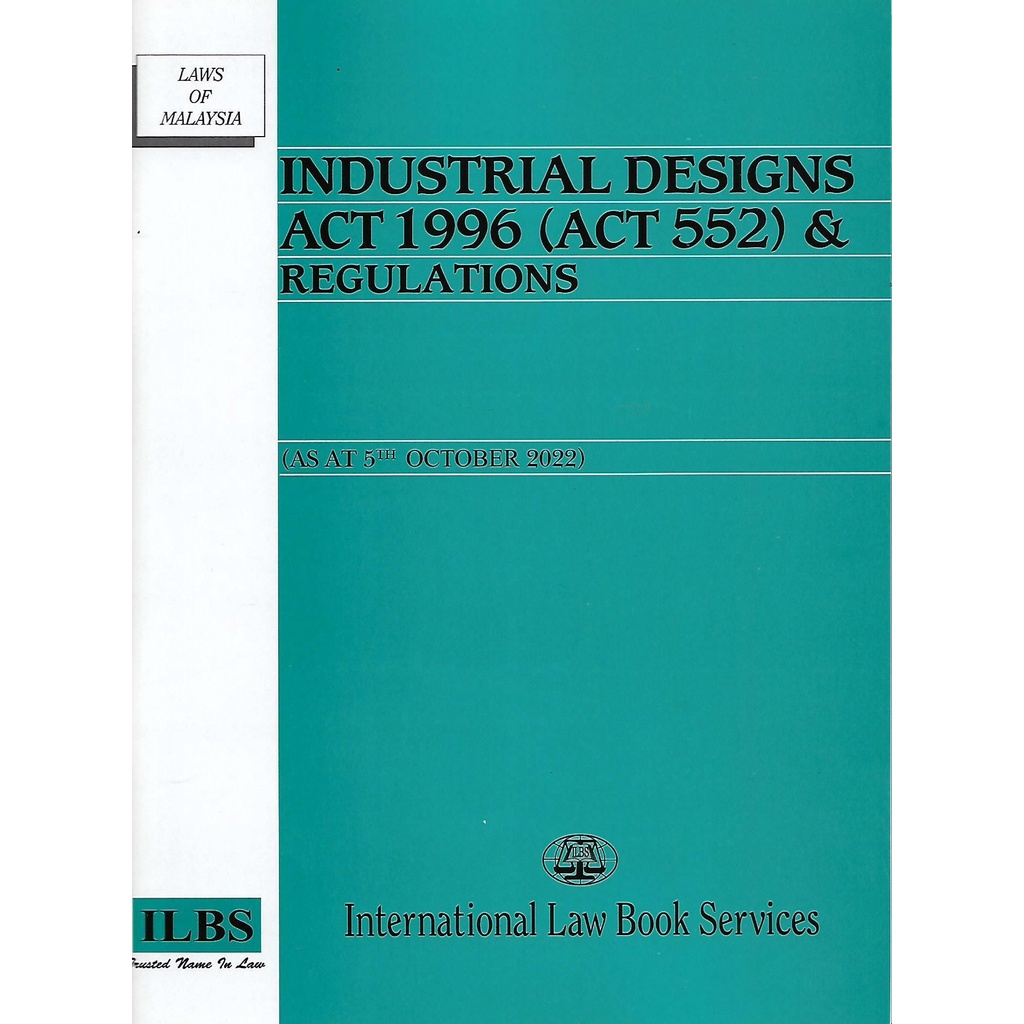 Industrial Designs Act 1996 (Act 552) & Regulations | Shopee Malaysia