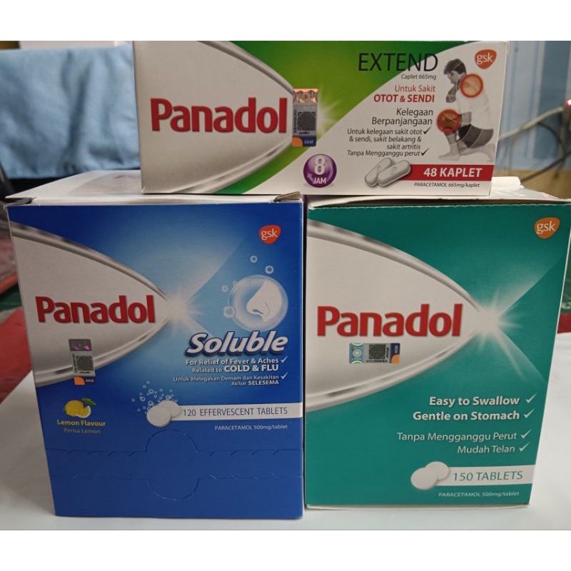 Panadol /Panadol Soluble/Panadol Extend | Shopee Malaysia
