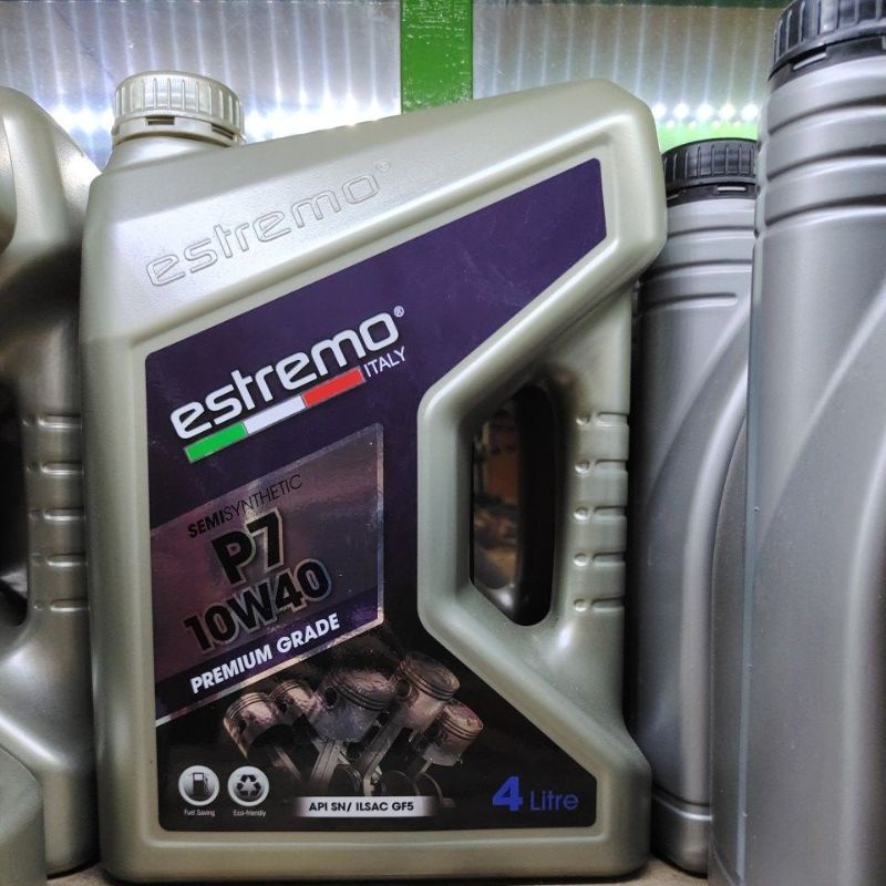 Estremo P7 10w40 Semi Synthetic Engine Oil (4L) Shopee Malaysia