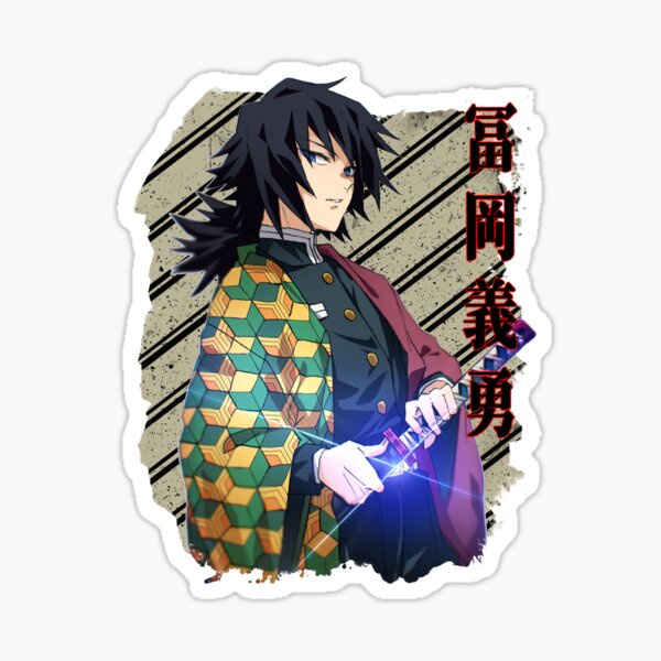 Giyu Tomioka Demon Slayer Stickers v3 | Shopee Malaysia