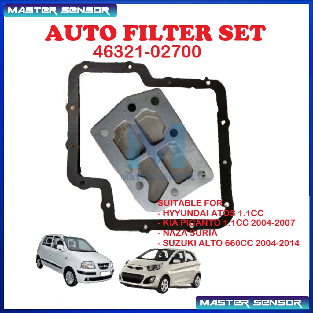 Atf Auto Transmission Filter Set Hyundai Atos Naza Suria Kia Picanto Suzuki Alto