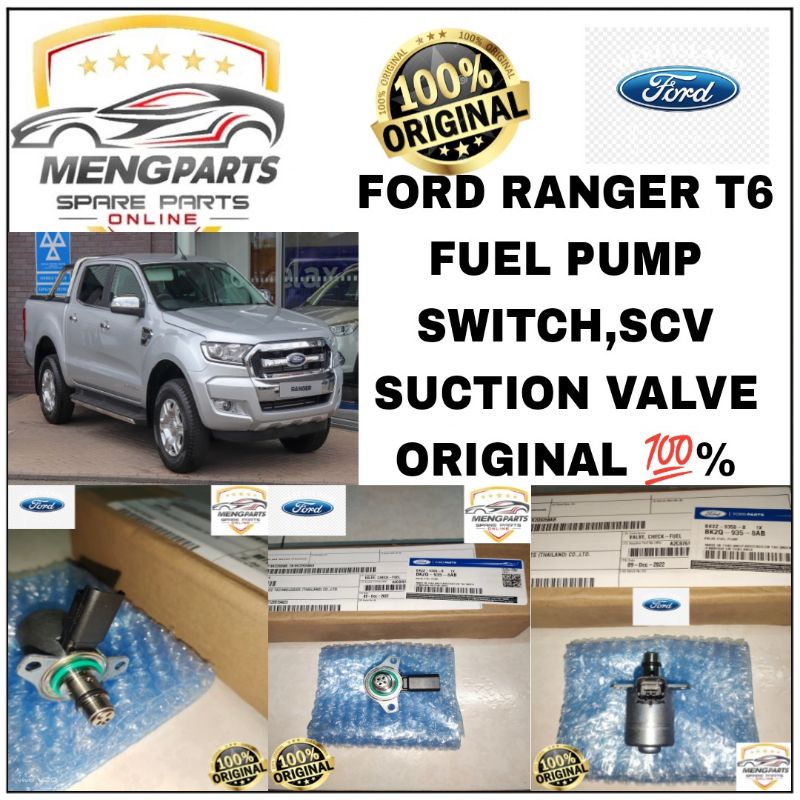 ORIGINAL 💯% FORD RANGER T6 & T7 FUEL PUMP SWITCH, SCV SUCTION VALVE ...