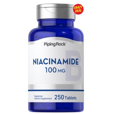 Niacinamide, Vitamin B3 100 mg, 250 Tablets | Shopee Malaysia