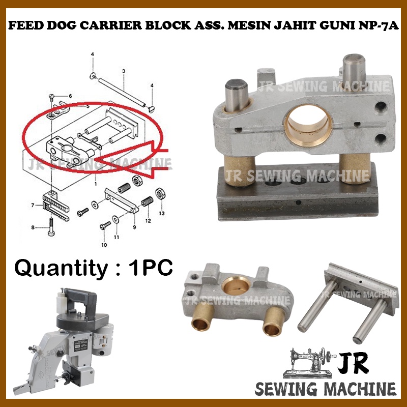 241024B Handle Assembly Safety Type With Cover FOR NEWLONG NP-7 NP-7A GK26-1A E - Foto 7