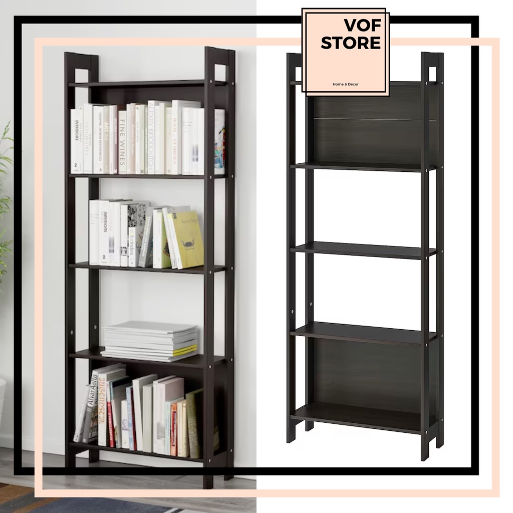 IKEA BOOK RACK LAIVA BOOKCASE BLACKBROWN 62X165CM IKEA BOOKCASE RAK BUKU IKEA RACK UNIT RAK