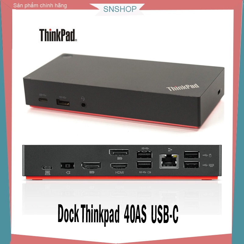 Thinkpad USB-C 40AS Dock supports output of 2 60HZ screens or 3 1080P ...