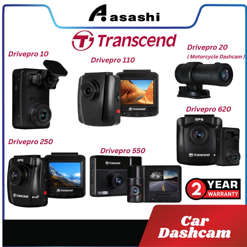 Transcend DrivePro 10 / DrivePro 20 / DrivePro 110 / DrivePro 250 ...