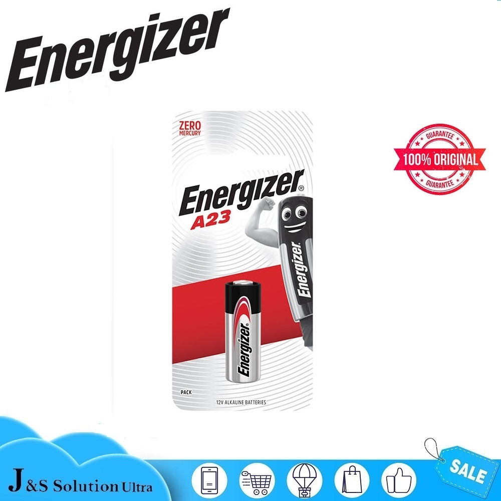 ENERGIZER A23 12V Miniature Alkaline Battery (1pc) Shopee Malaysia