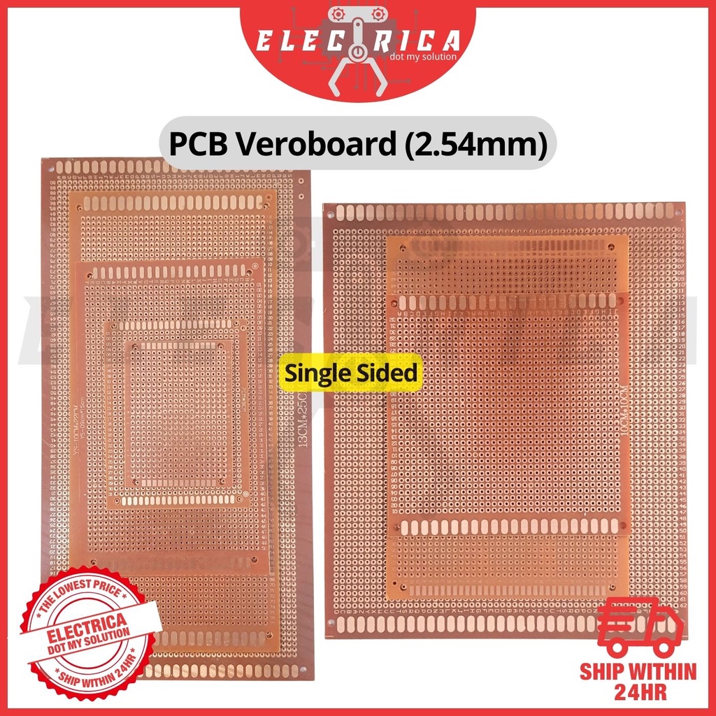 VeroBoard Single-Sided Proto Bread Board | Shopee Malaysia
