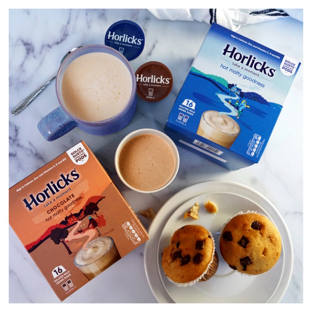 (EXP: 01/2024) Uk Horlicks Dolce Gusto 16 Pods (Original • Chocolate ...