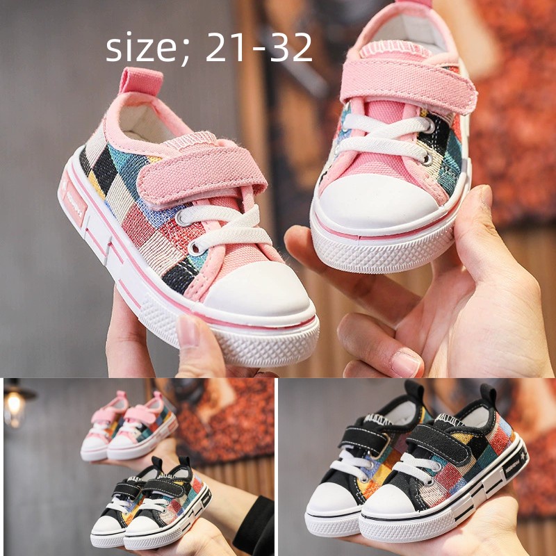 Girls' shoes 2022 new spring and autumn children's canvas shoes boys