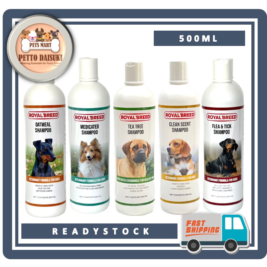 ROYAL BREED [ Oatmeal / Medicated / Flea & Ticks / Clean Scent /Tea