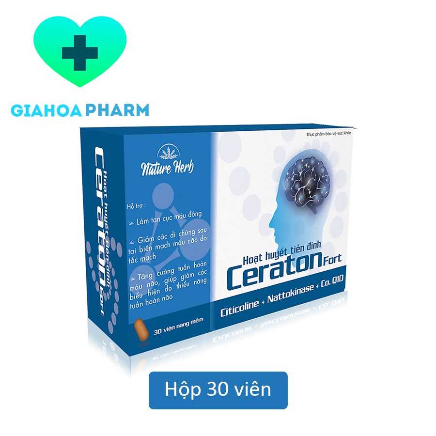 Ceraton Fort vestibular blood circulation increases circulation