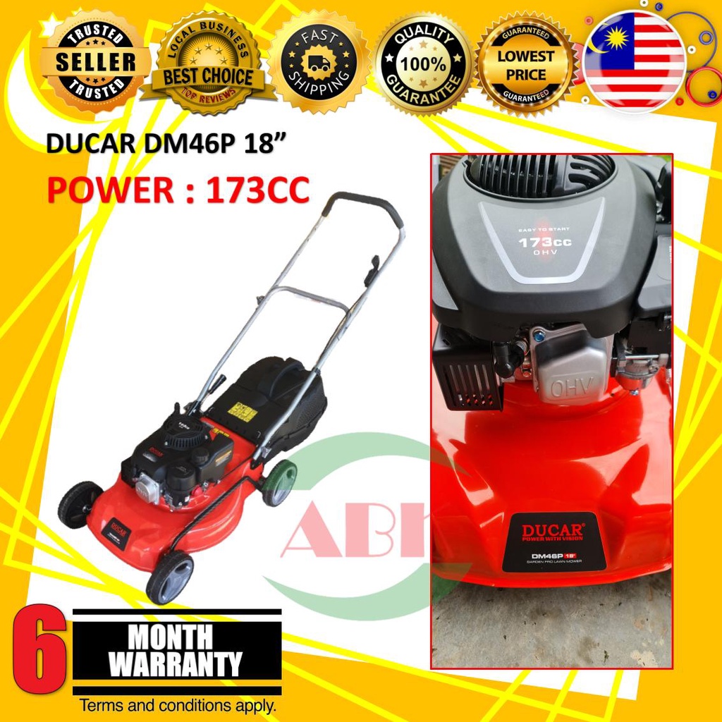 OGAWA DUCAR 18 LAWN MOWER W OGAWA ENGINE MESIN RUMPUT TOLAK XT18LH DM46P Shopee Malaysia