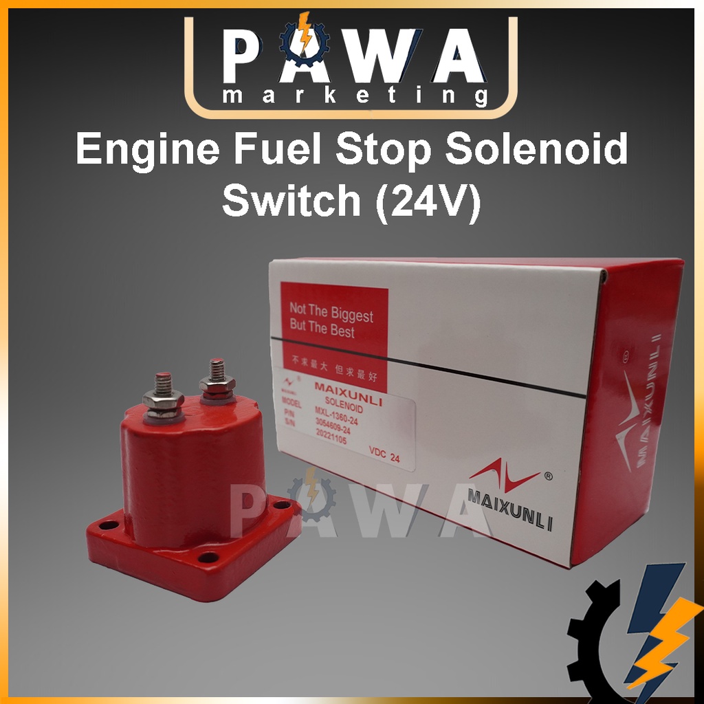 Pawa Maixunli Diesel Engine Fuel Pump Shut Off Solenoid Valves Stop